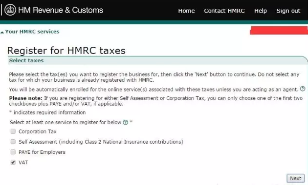 自助申报英国VAT