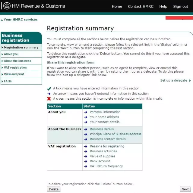 自助申报英国VAT